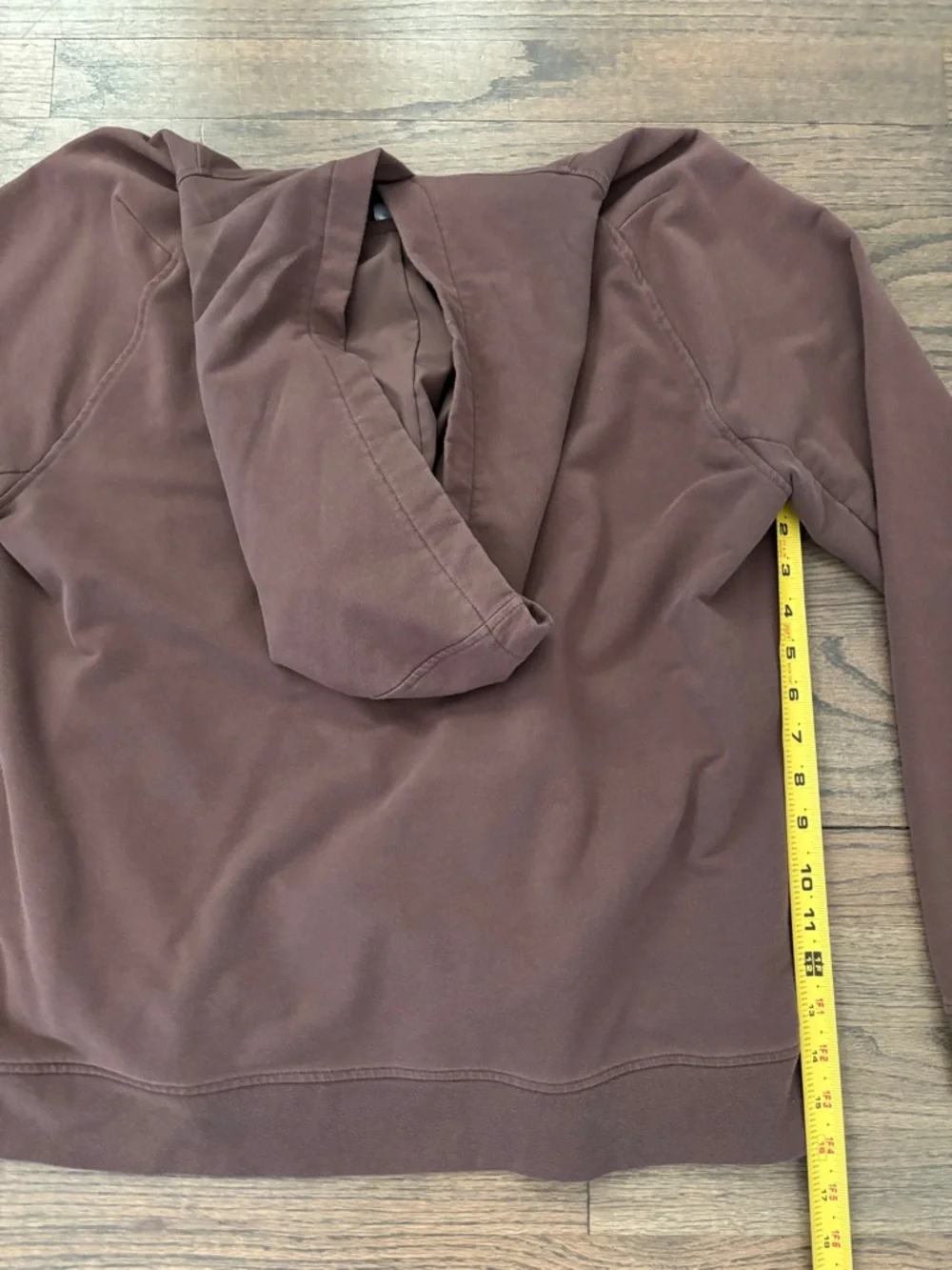 Men's Crewneck Pullover Sweater in Deep Brown